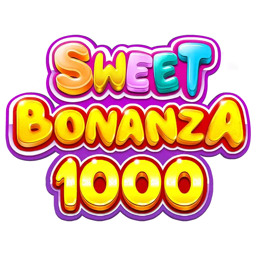 Sweet Bonanza 1000 slot logo by Pragmatic Play at Hommerson Casino