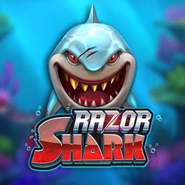 Razor Shark logo by Push Gaming Hommerson Casino