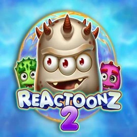 Official Slots logo: Reactoonz 2 by Play’n GO at Hommerson Casino