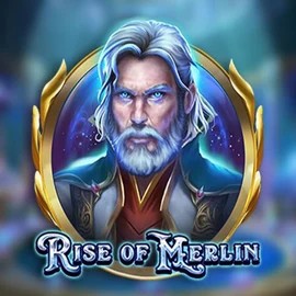 Rise of Merlin slot logo by Play’n GO at Hommerson Casino