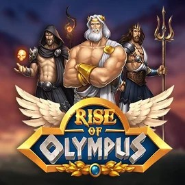 Enjoy Rise of Olympus by Play’n GO – logo hosted on hommersoncasino.org