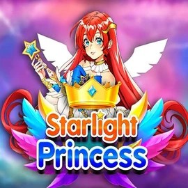 Starlight Princess slot logo by Pragmatic Play at Hommerson Casino
