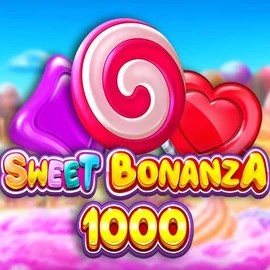 Sweet Bonanza 1000 slot visual from Pragmatic Play available on hommersoncasino.org